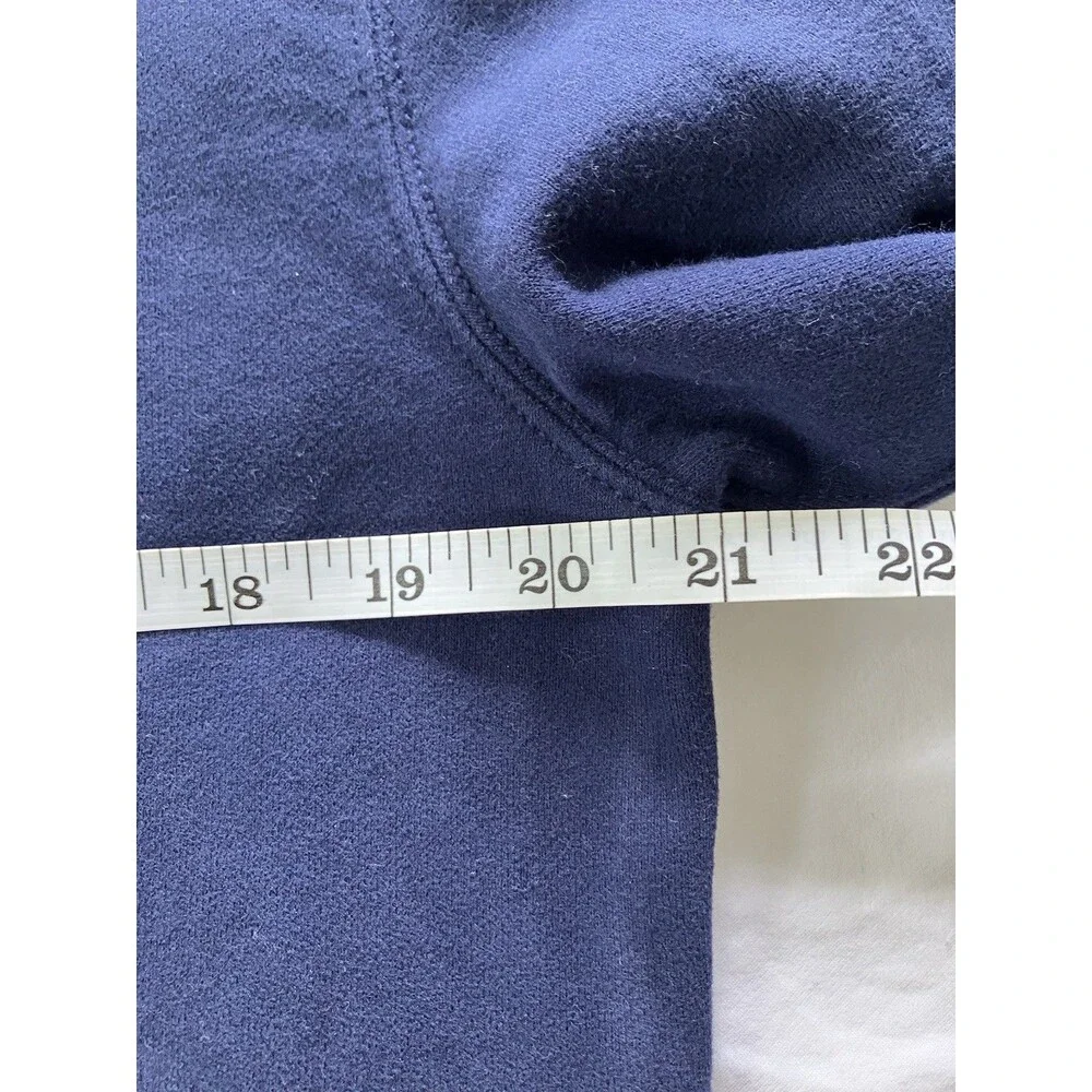 Polo Ralph Lauren Men’s Navy Blue Shawl Collar Sweatshirt - Yellow Pony Sz Small